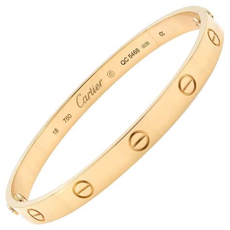 cartier 18 karat gold bracelet|Cartier gold bracelet for women.